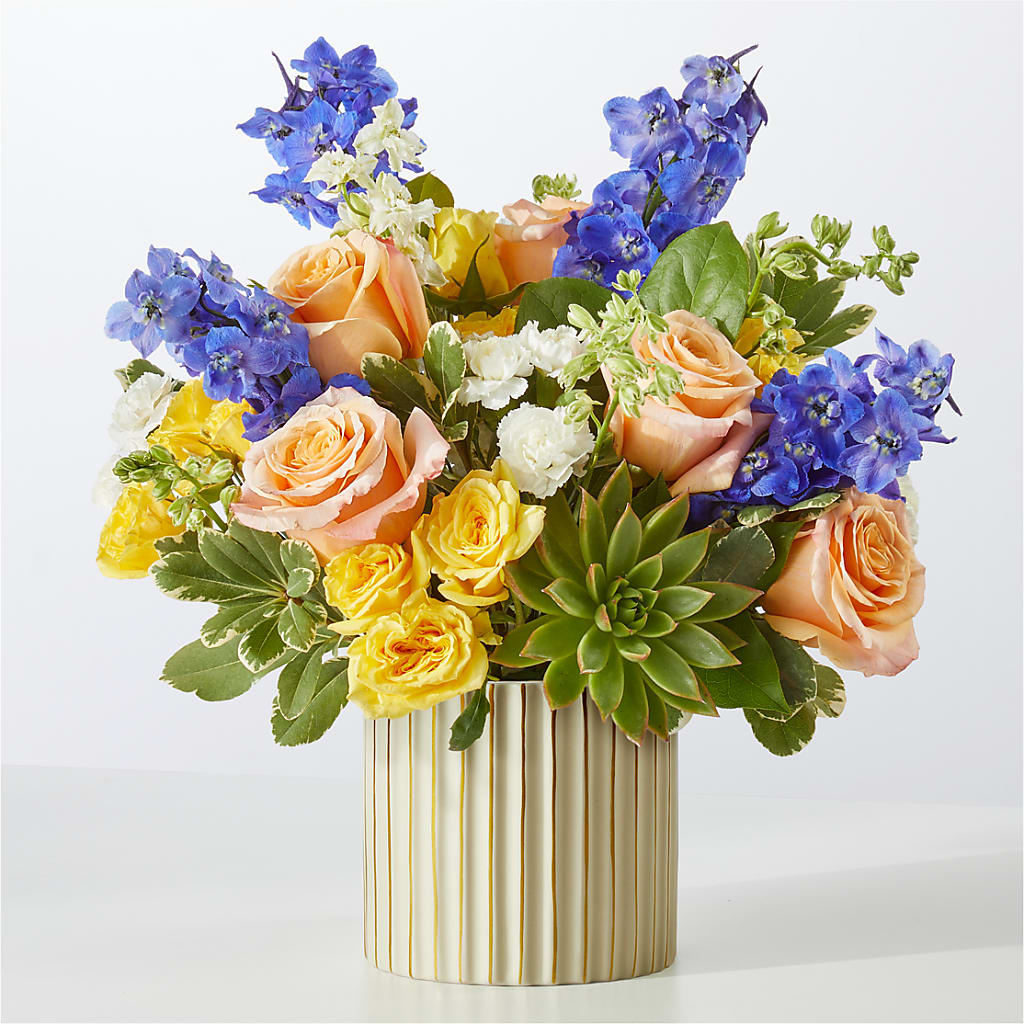 Cobalt Reverie Bouquet – Taylor Florist, Billerica MA