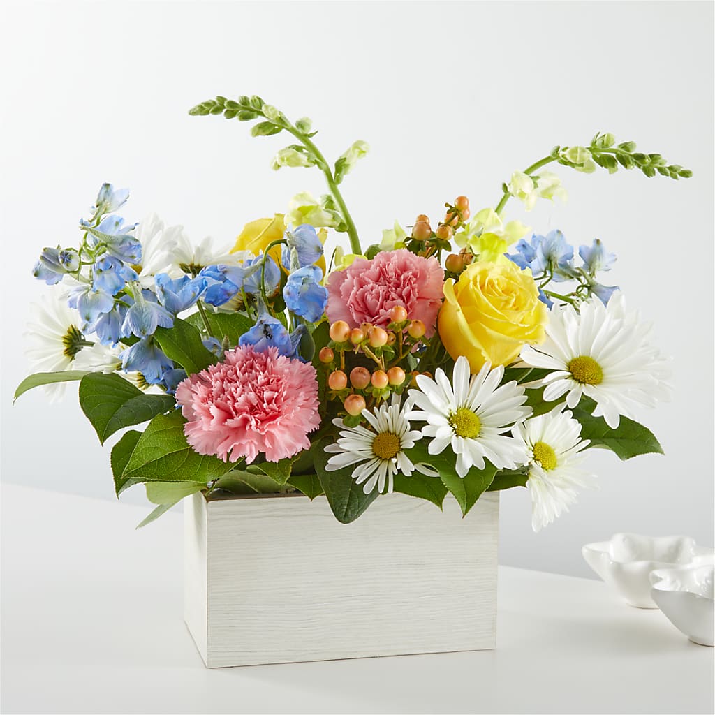 Sun Salutation Box Bouquet – Taylor Florist, Billerica MA