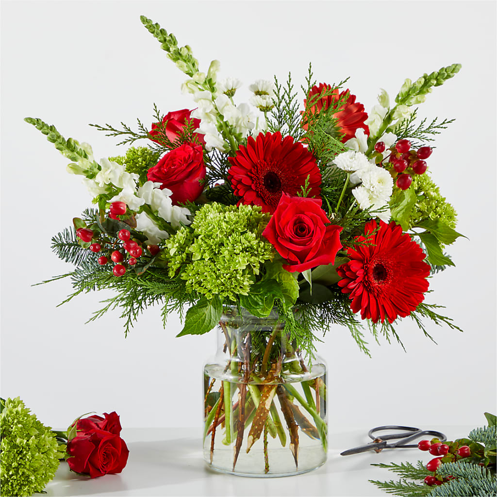 Merry Moment Bouquet – A Florist Original – Taylor Florist, Billerica MA