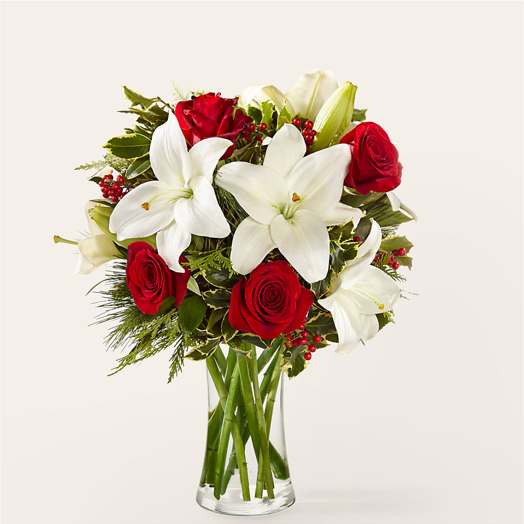 Sparkling Snowflakes Bouquet – Taylor Florist, Billerica MA