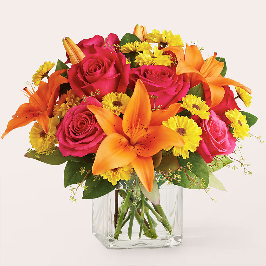 Neon Lights Bouquet – Taylor Florist, Billerica MA