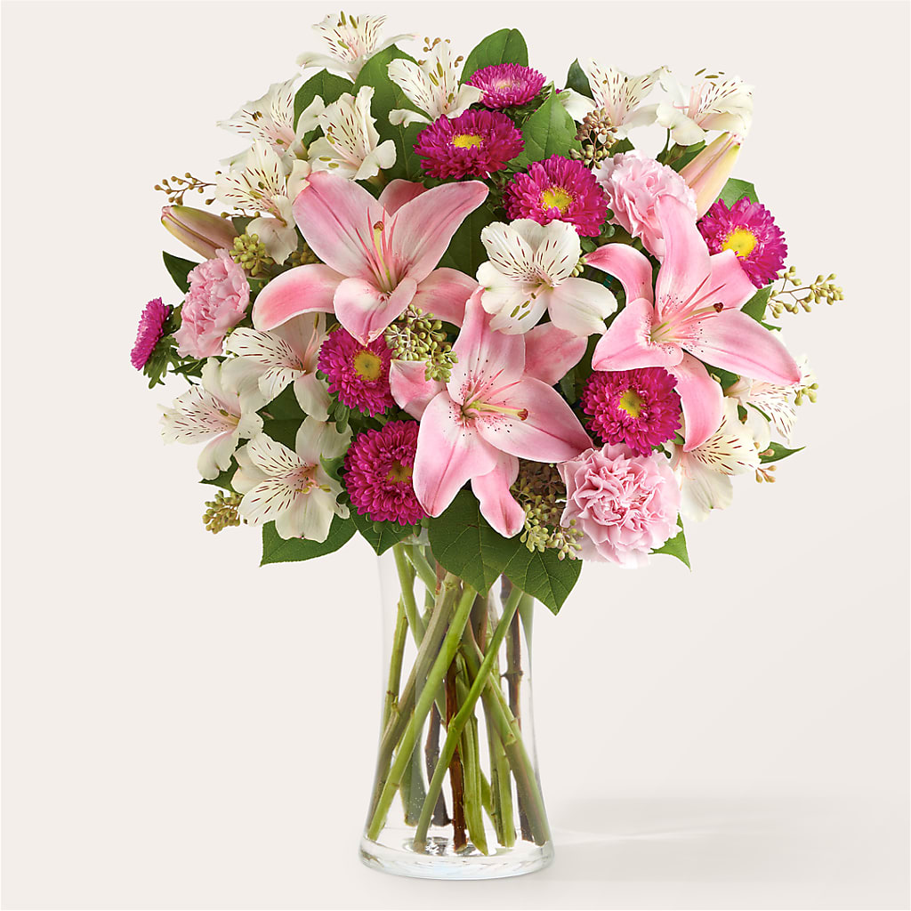 Feeling Fuchsia Bouquet – Taylor Florist, Billerica MA