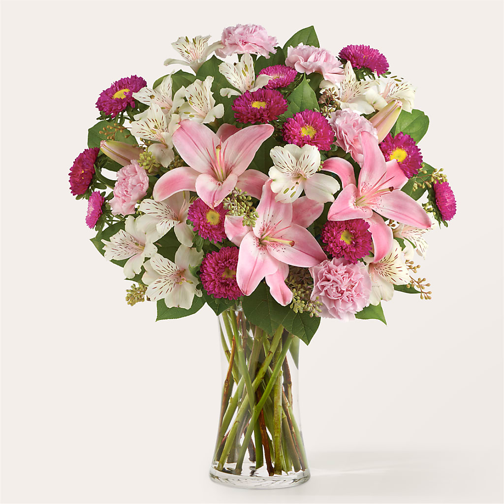 Feeling Fuchsia Bouquet – Taylor Florist, Billerica MA