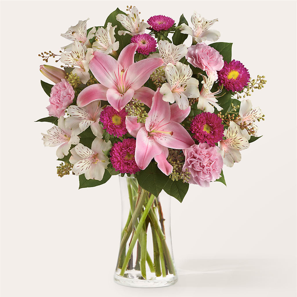Feeling Fuchsia Bouquet – Taylor Florist, Billerica MA