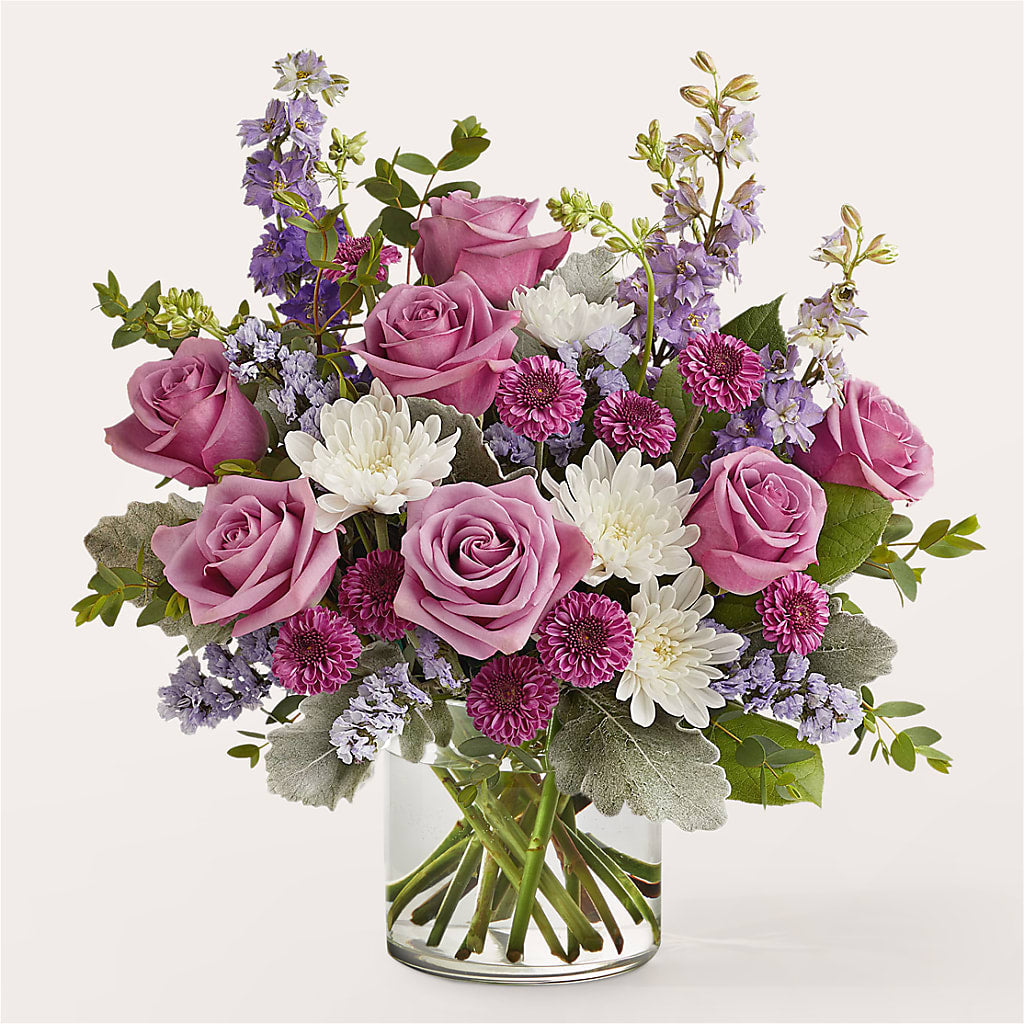 Violet Frost Bouquet – Taylor Florist, Billerica MA