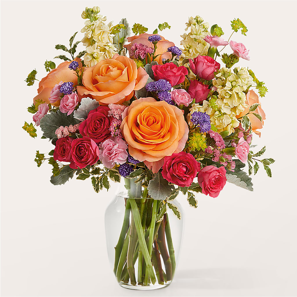 Tangerine Tango Bouquet – Taylor Florist, Billerica MA