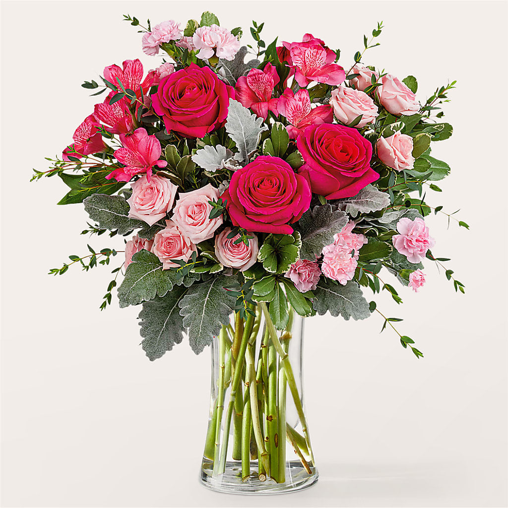 Tickled Pink Bouquet – Taylor Florist, Billerica MA