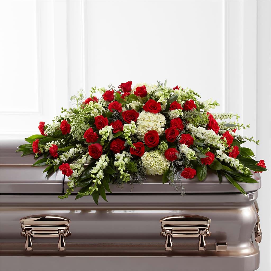 Sincerity Casket Spray – Taylor Florist, Billerica MA