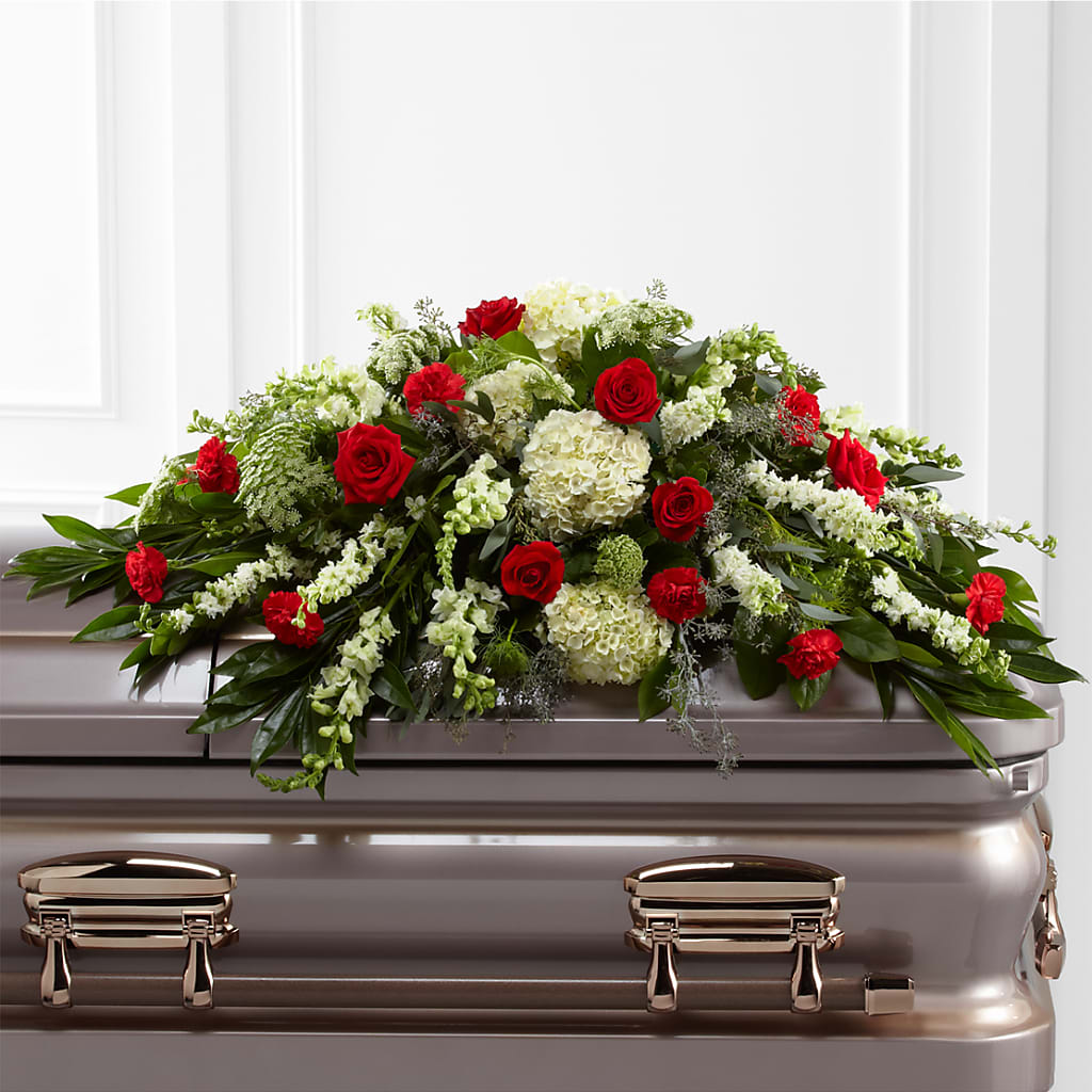 Sincerity Casket Spray – Taylor Florist, Billerica MA