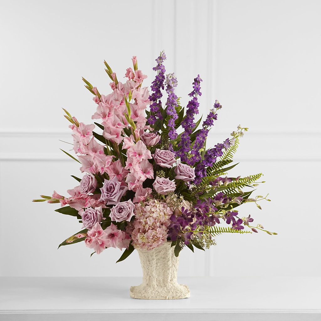 Flowing Garden Arrangement – Taylor Florist, Billerica MA