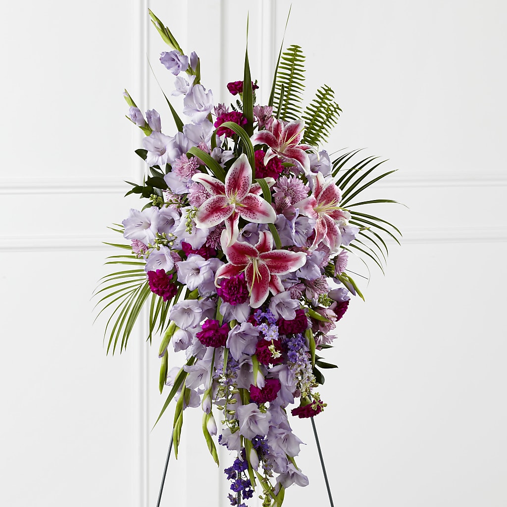 Tender Touch Standing Spray – Taylor Florist, Billerica MA