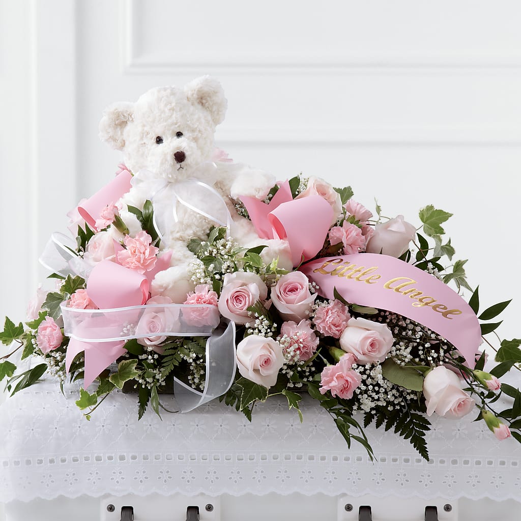 Touch of Sympathy Casket Spray – Taylor Florist, Billerica MA