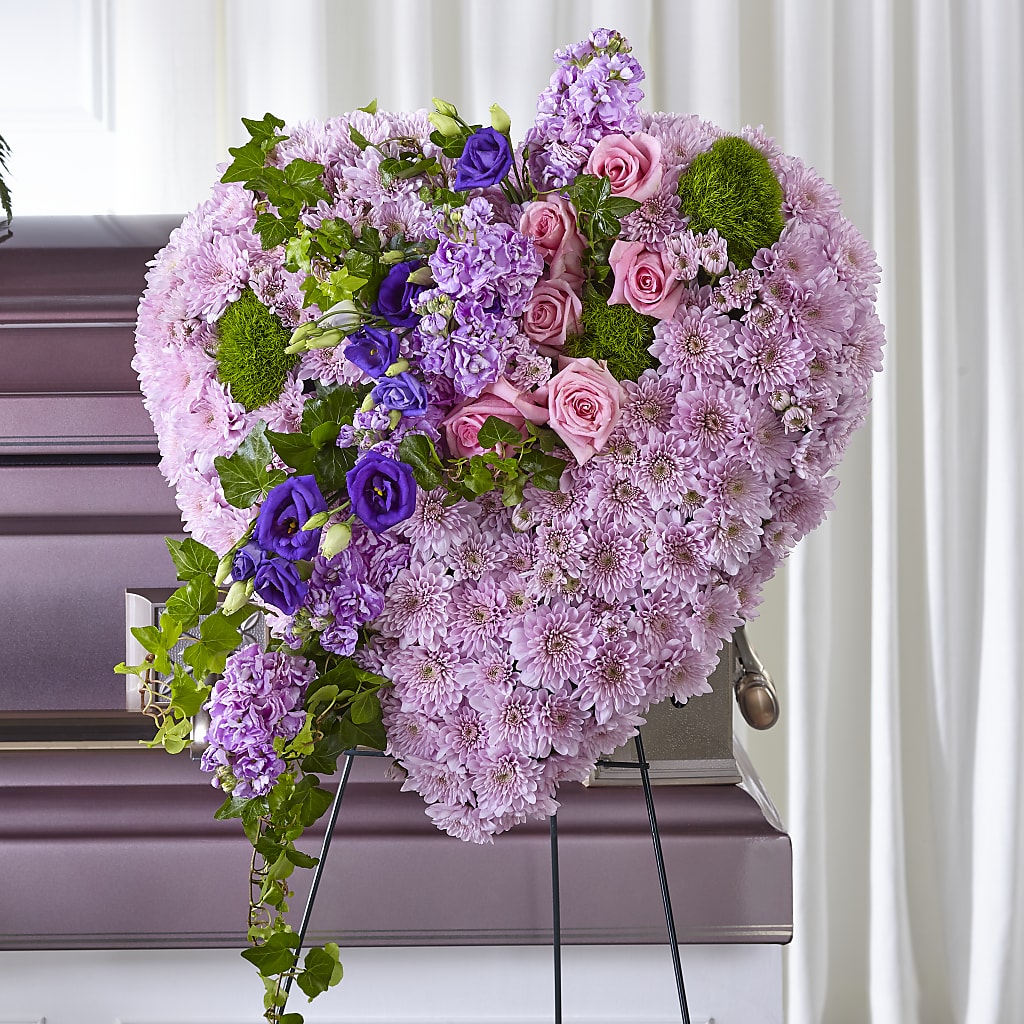 Treasured Love Standing Heart – Taylor Florist, Billerica MA