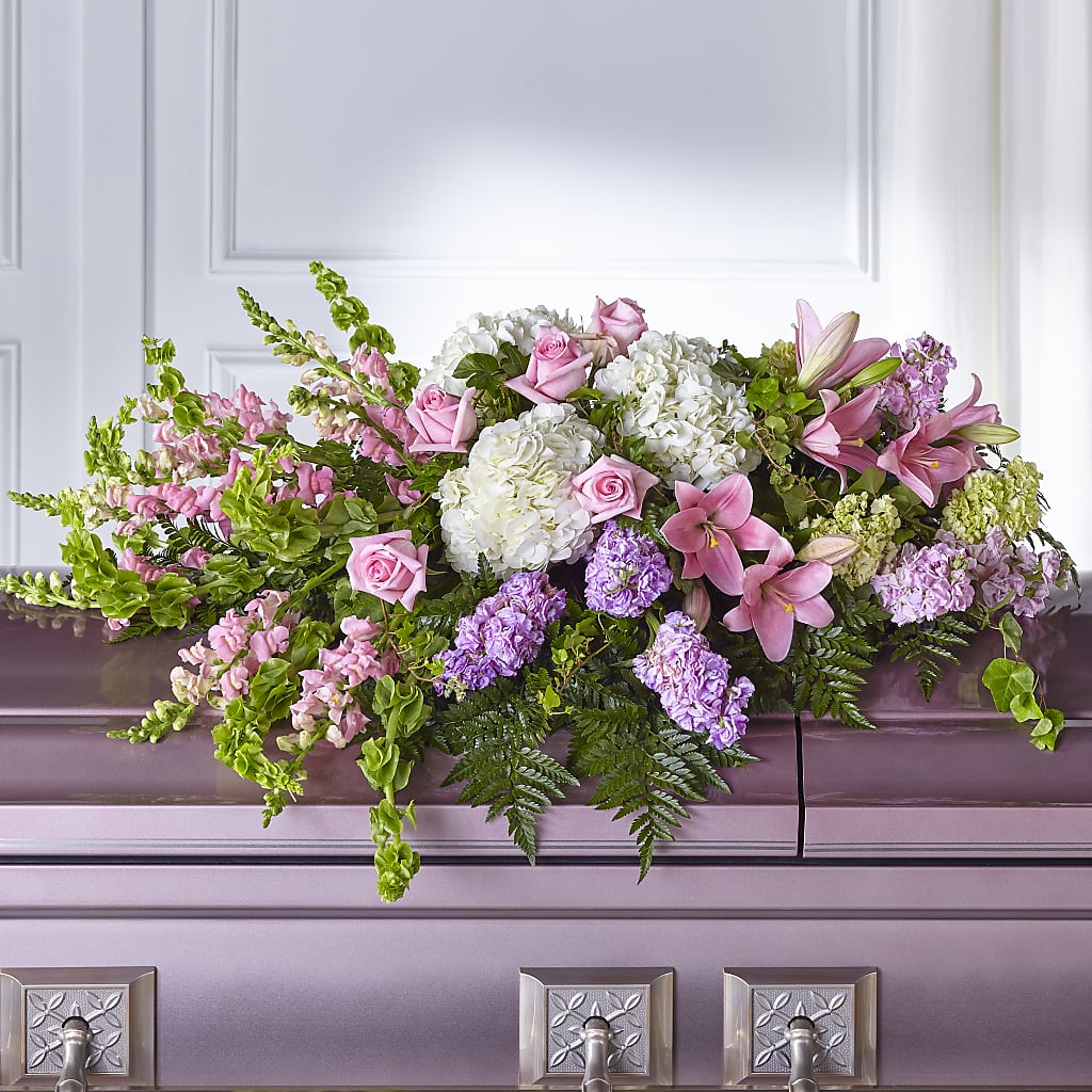 Life's Gratitude Casket Spray – Taylor Florist, Billerica MA