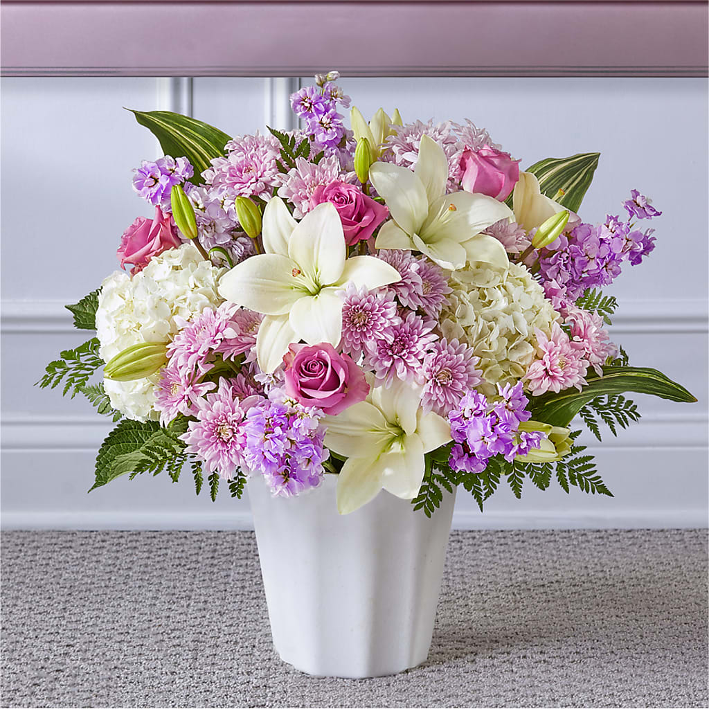 Heaven Sent Floor Basket – Taylor Florist, Billerica MA