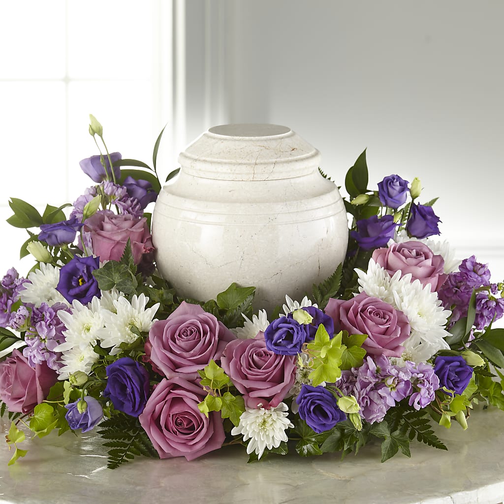 Blooming Sympathy Cremation Adornment – Taylor Florist, Billerica MA