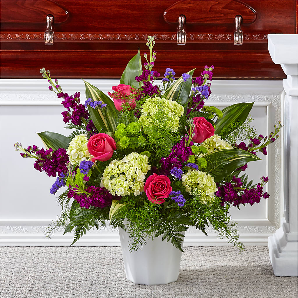 Beautiful Horizons Floor Basket – Taylor Florist, Billerica MA