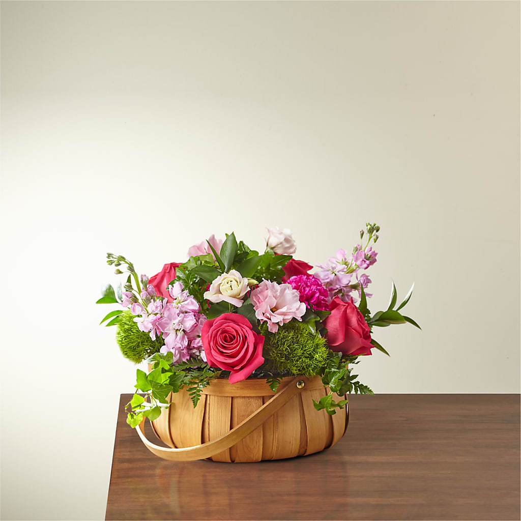 Radiance in Bloom Basket – Taylor Florist, Billerica MA