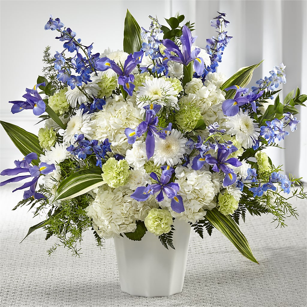 Soft Serenity Floor Basket – Taylor Florist, Billerica MA