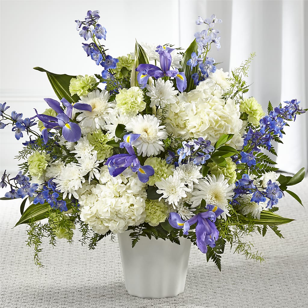 Soft Serenity Floor Basket – Taylor Florist, Billerica MA
