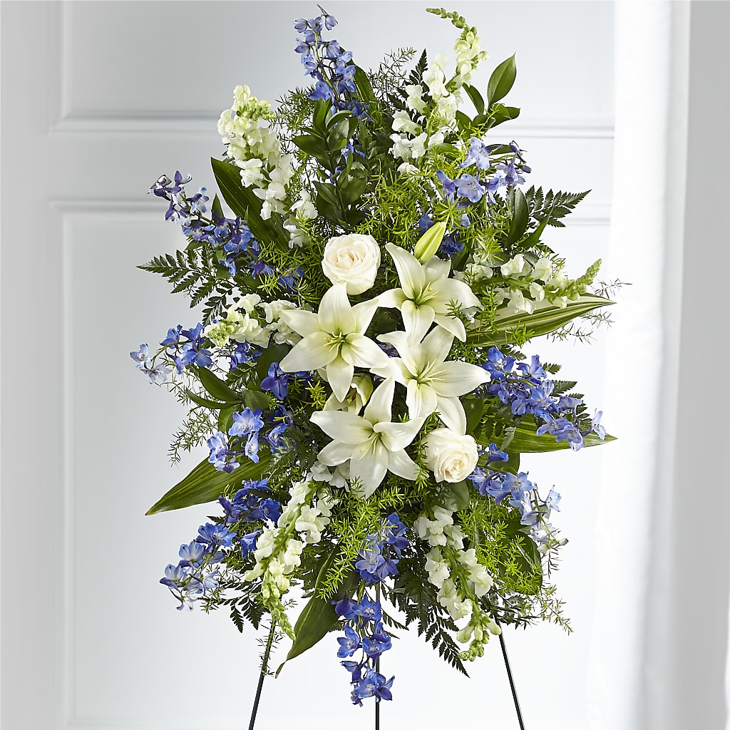Faithful Friend Standing Spray – Taylor Florist, Billerica MA