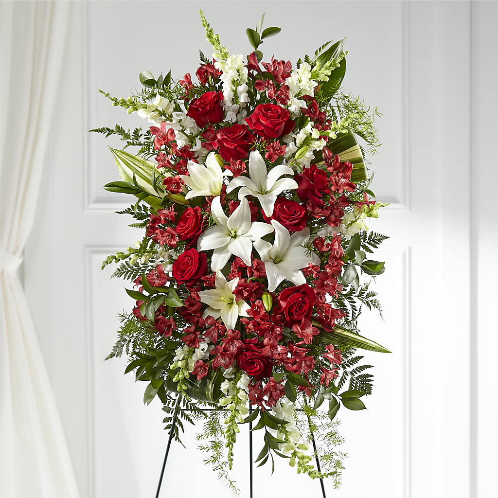 Everlasting Memory Standing Spray – Taylor Florist, Billerica MA