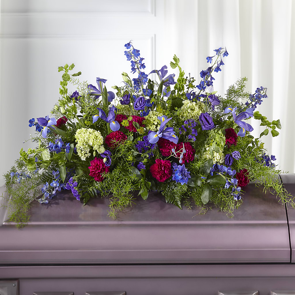 Always Treasured Casket Spray – Taylor Florist, Billerica MA