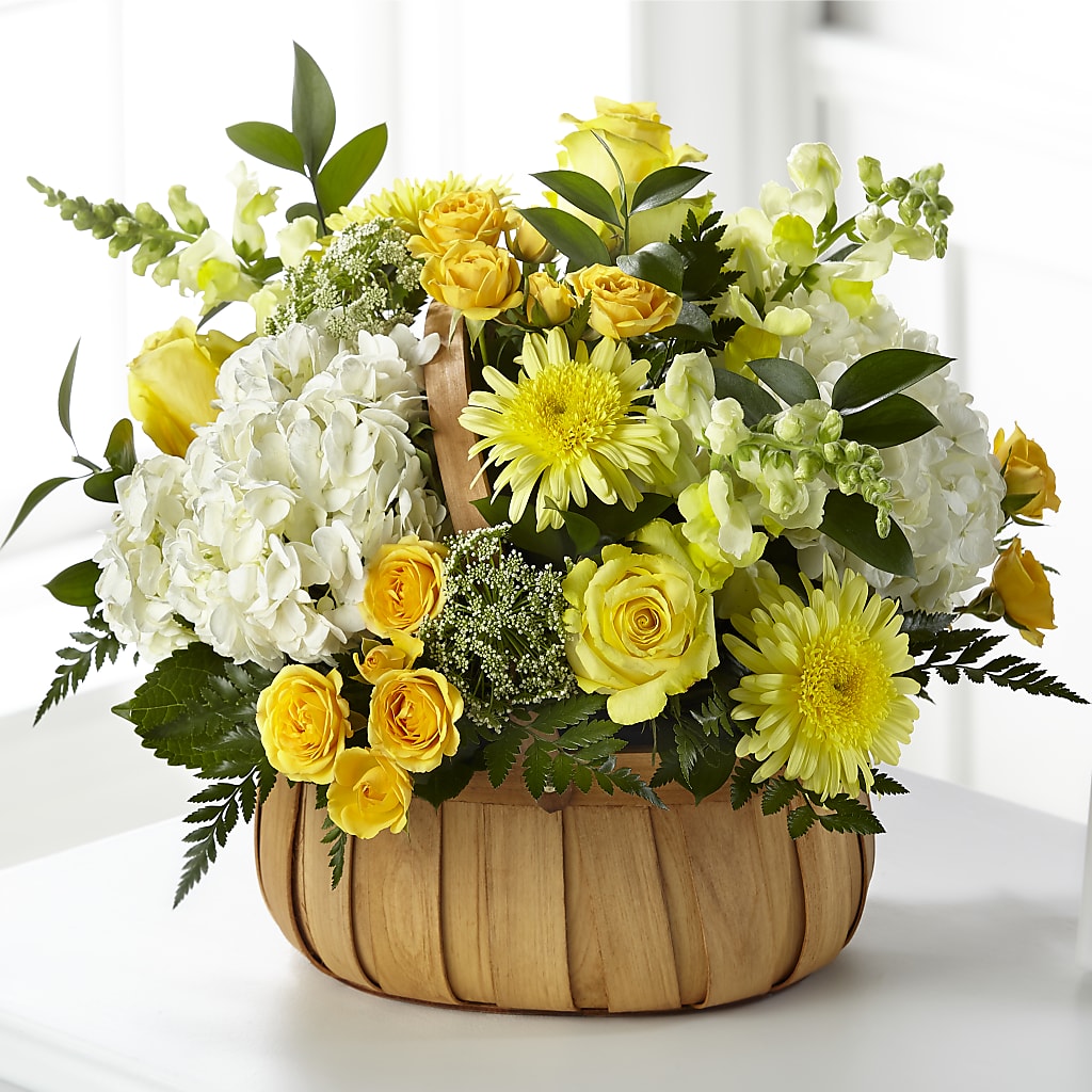 Rustic Remembrance Basket – Taylor Florist, Billerica MA