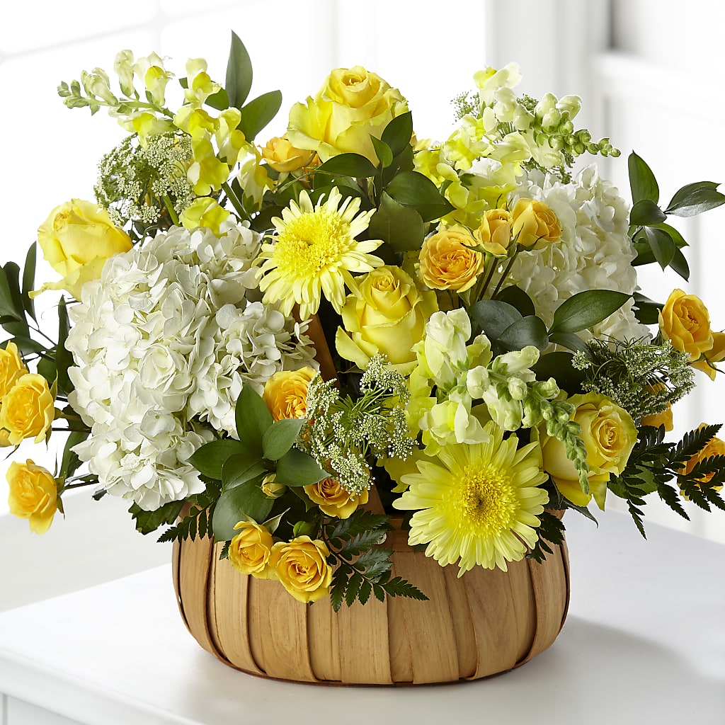 Rustic Remembrance Basket – Taylor Florist, Billerica MA