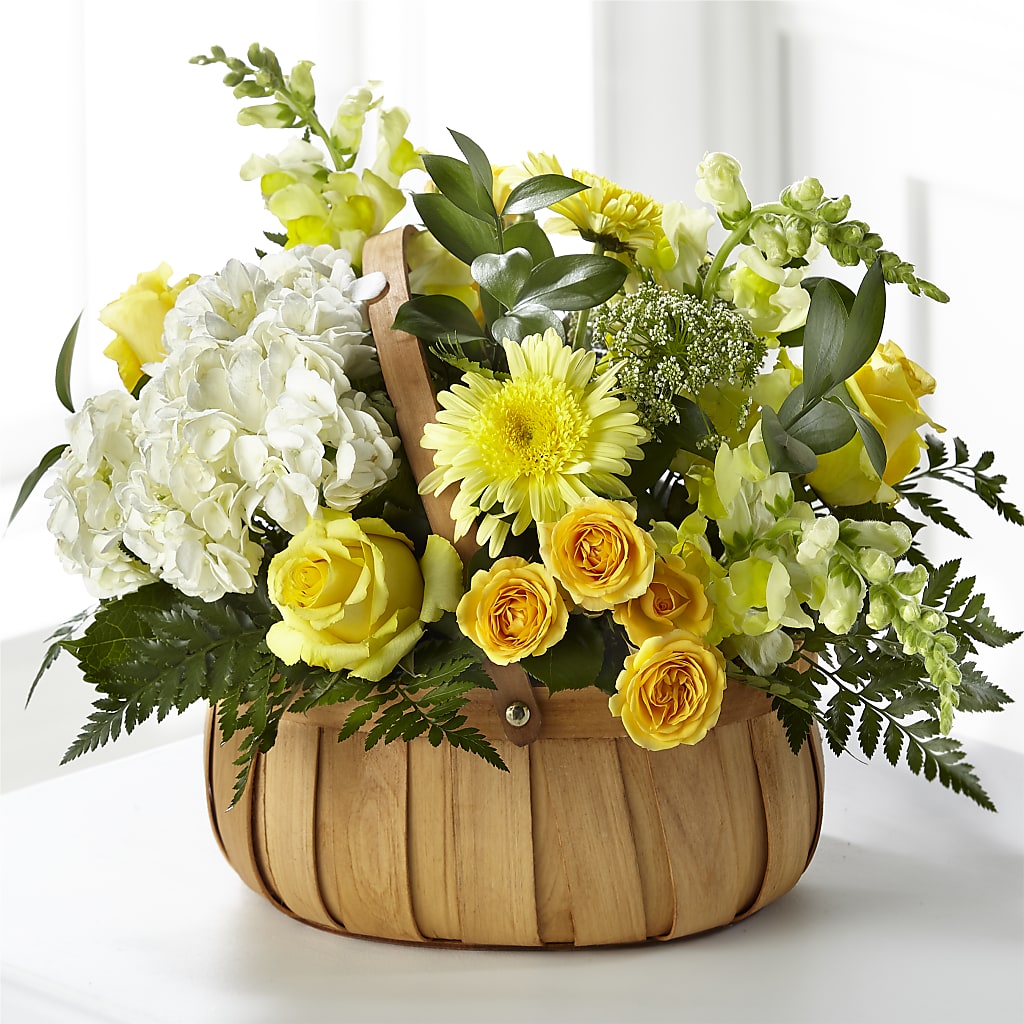 Rustic Remembrance Basket – Taylor Florist, Billerica MA