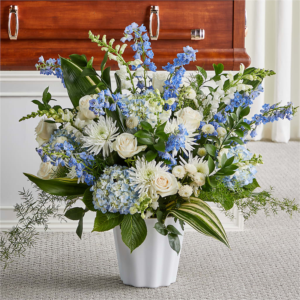 Everlasting Memories Floor Basket – Taylor Florist, Billerica MA