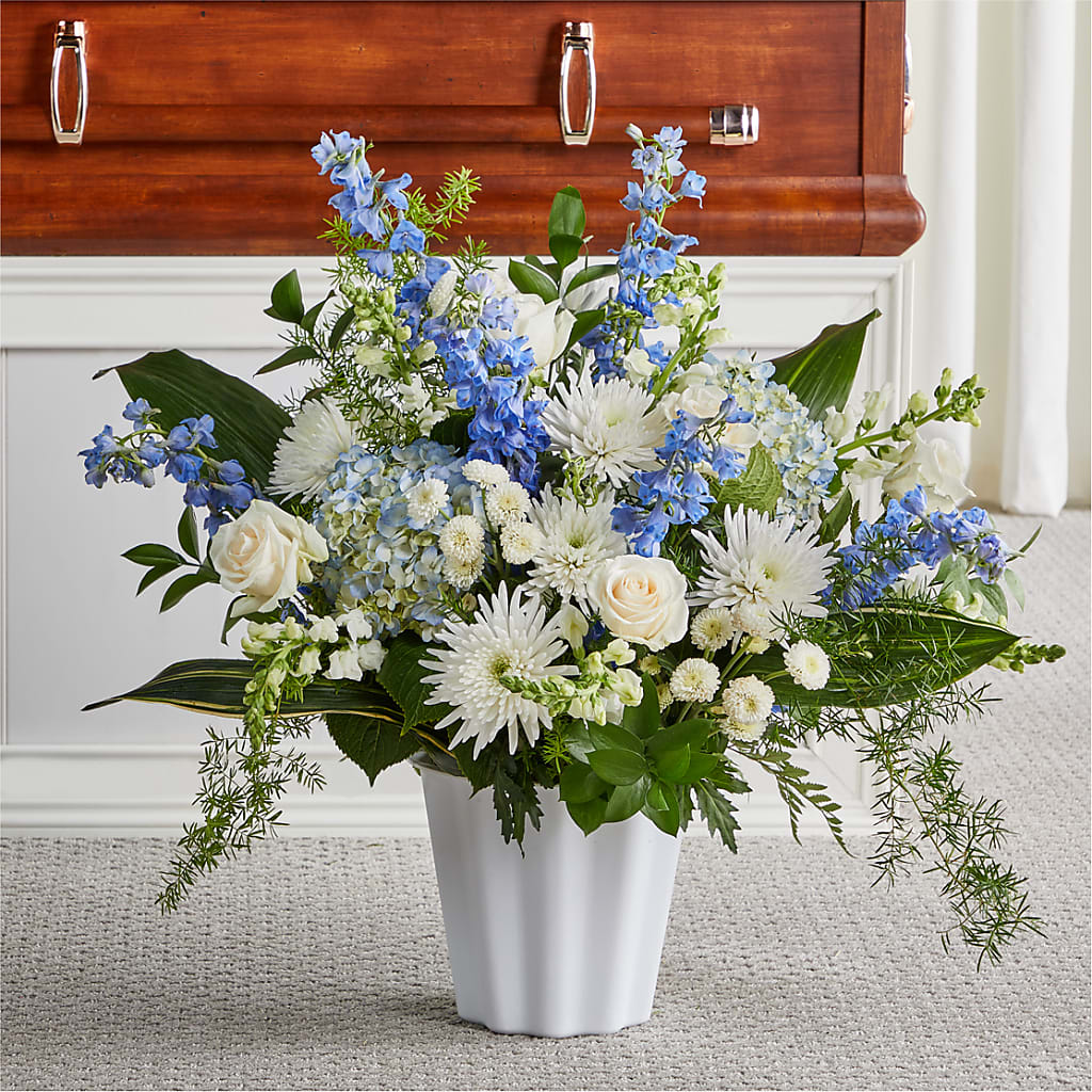 Everlasting Memories Floor Basket – Taylor Florist, Billerica MA
