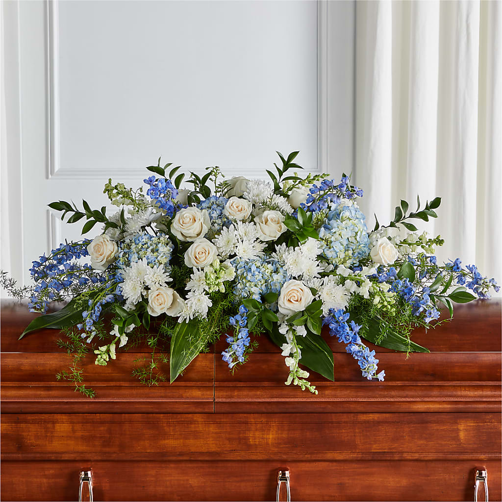 Timeless Essence Casket Spray – Taylor Florist, Billerica MA
