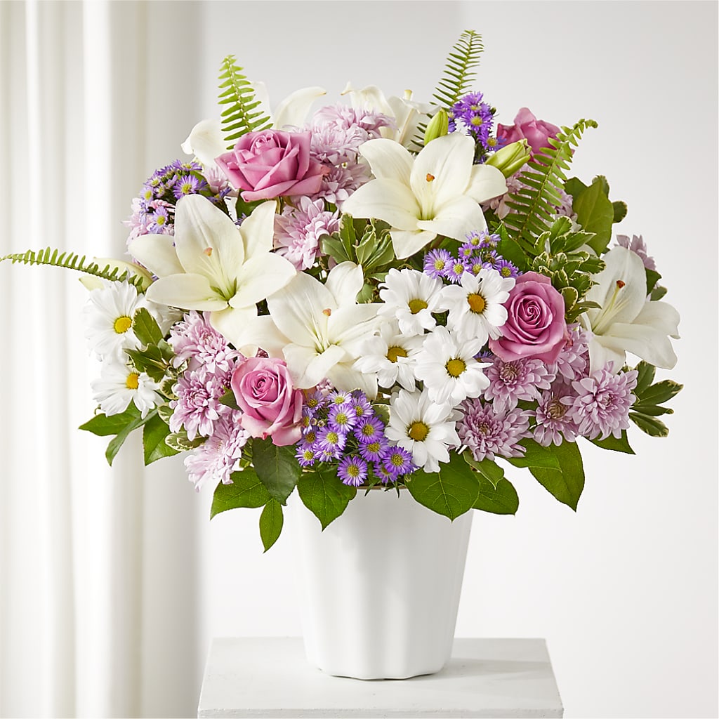 Warmest Thoughts Tabletop Basket – Taylor Florist, Billerica MA