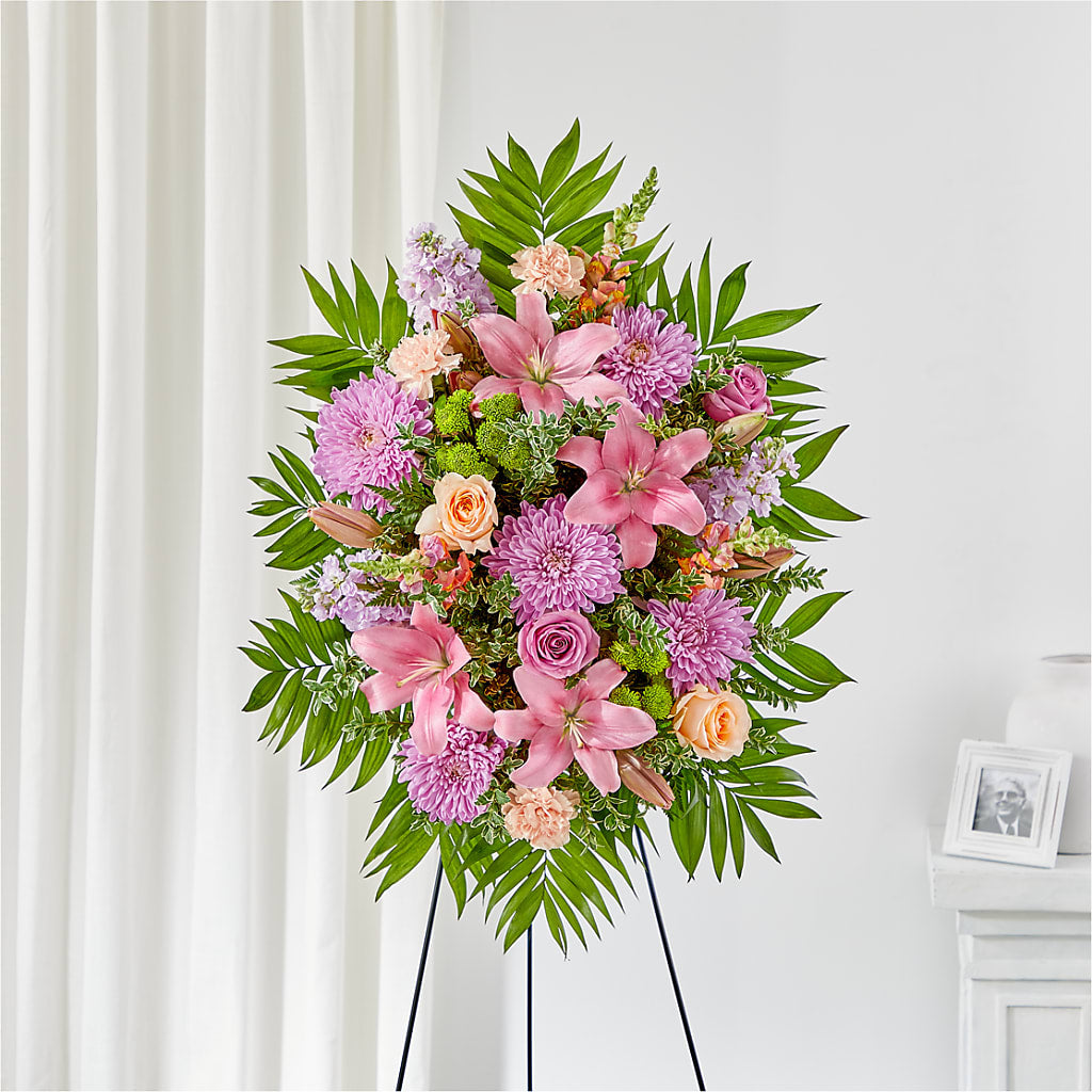 Love & Light Standing Spray – Taylor Florist, Billerica MA