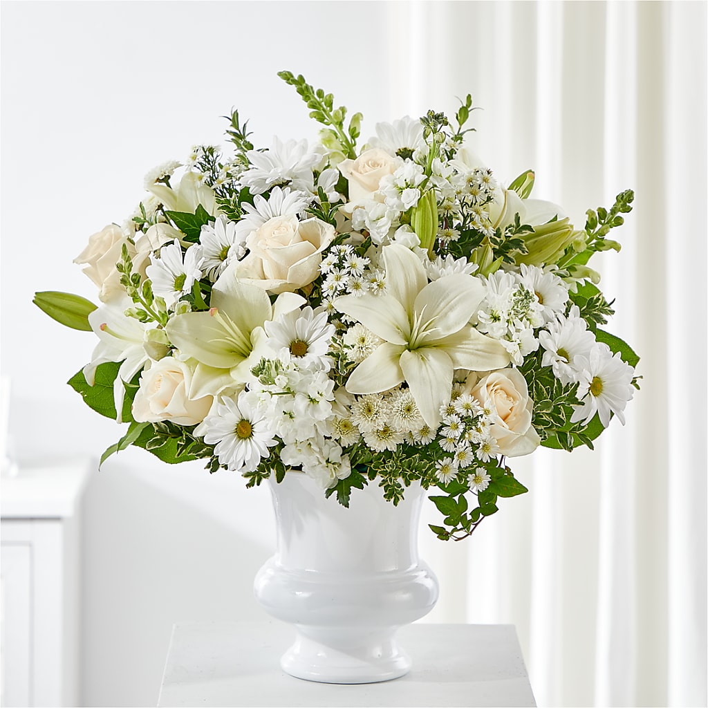 Uplifting Urn Arrangement – Taylor Florist, Billerica MA