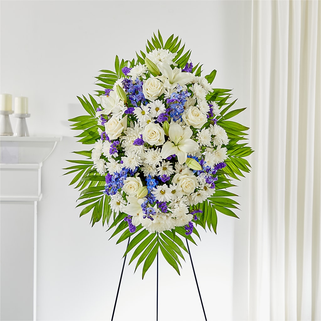 At Rest Standing Spray – Taylor Florist, Billerica MA