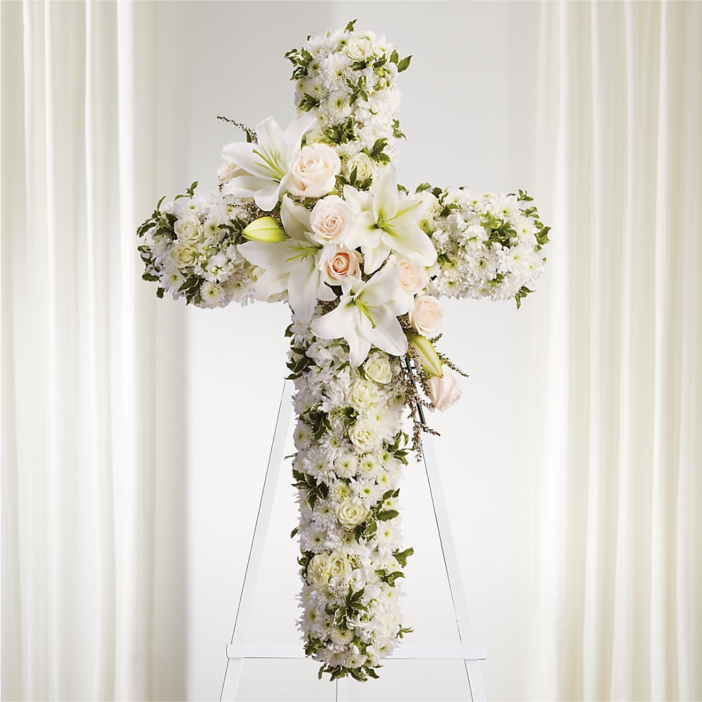 Spiritual Guidance Standing Spray – Taylor Florist, Billerica MA