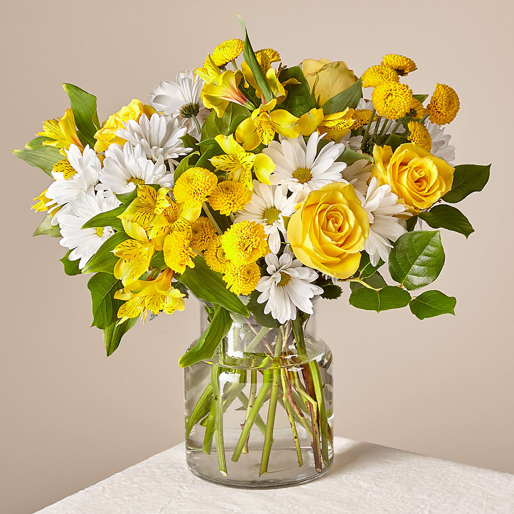 Sunny Sentiments Bouquet – Taylor Florist, Billerica MA