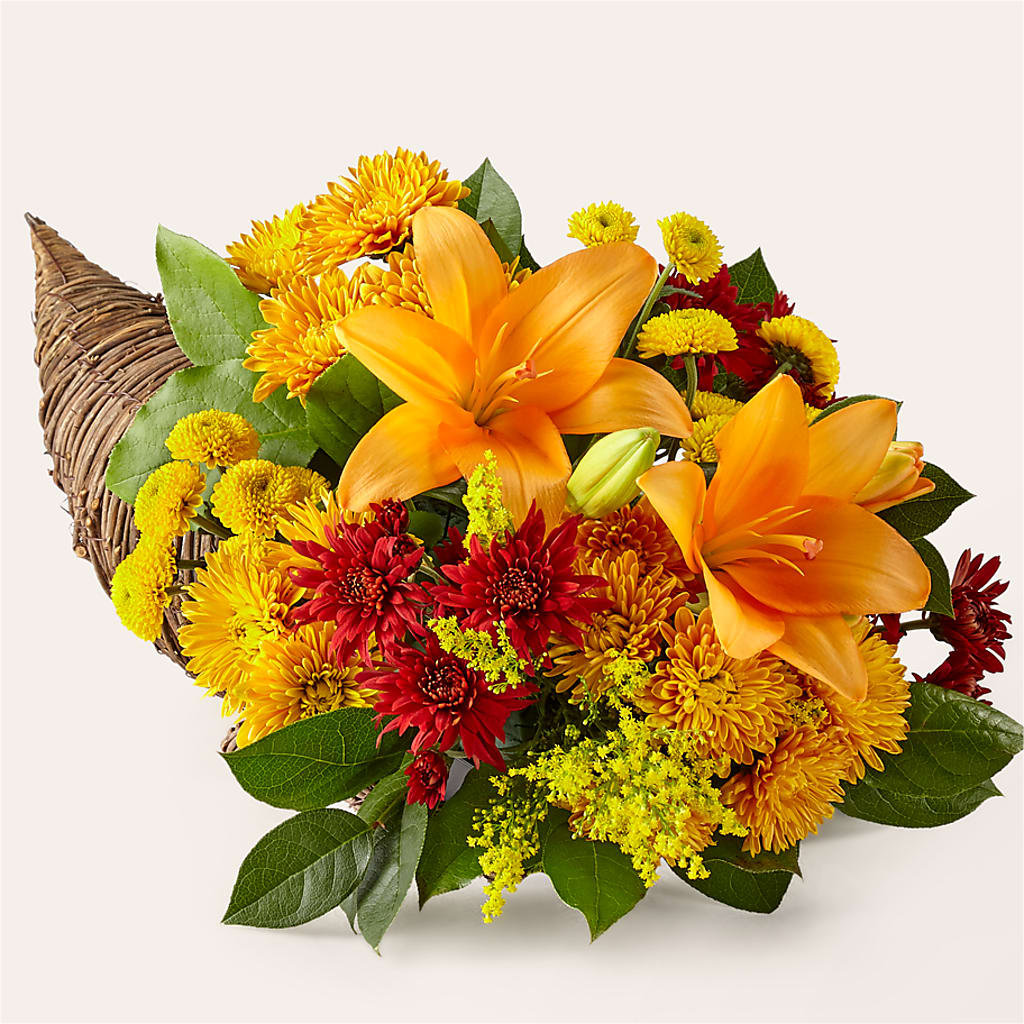 Feast of Color Cornucopia – Taylor Florist, Billerica MA