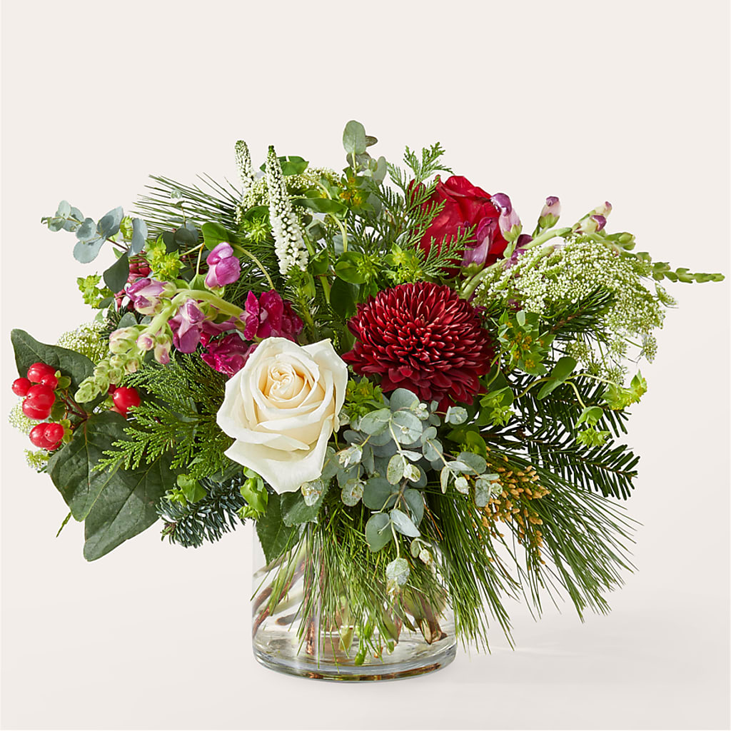 Cranberry Fizz Bouquet – Taylor Florist, Billerica MA