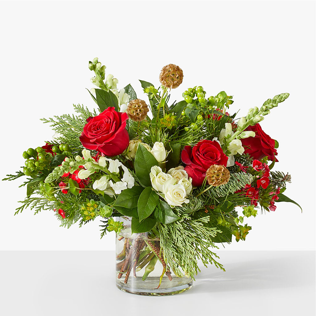 Deck the Halls Bouquet – Taylor Florist, Billerica MA