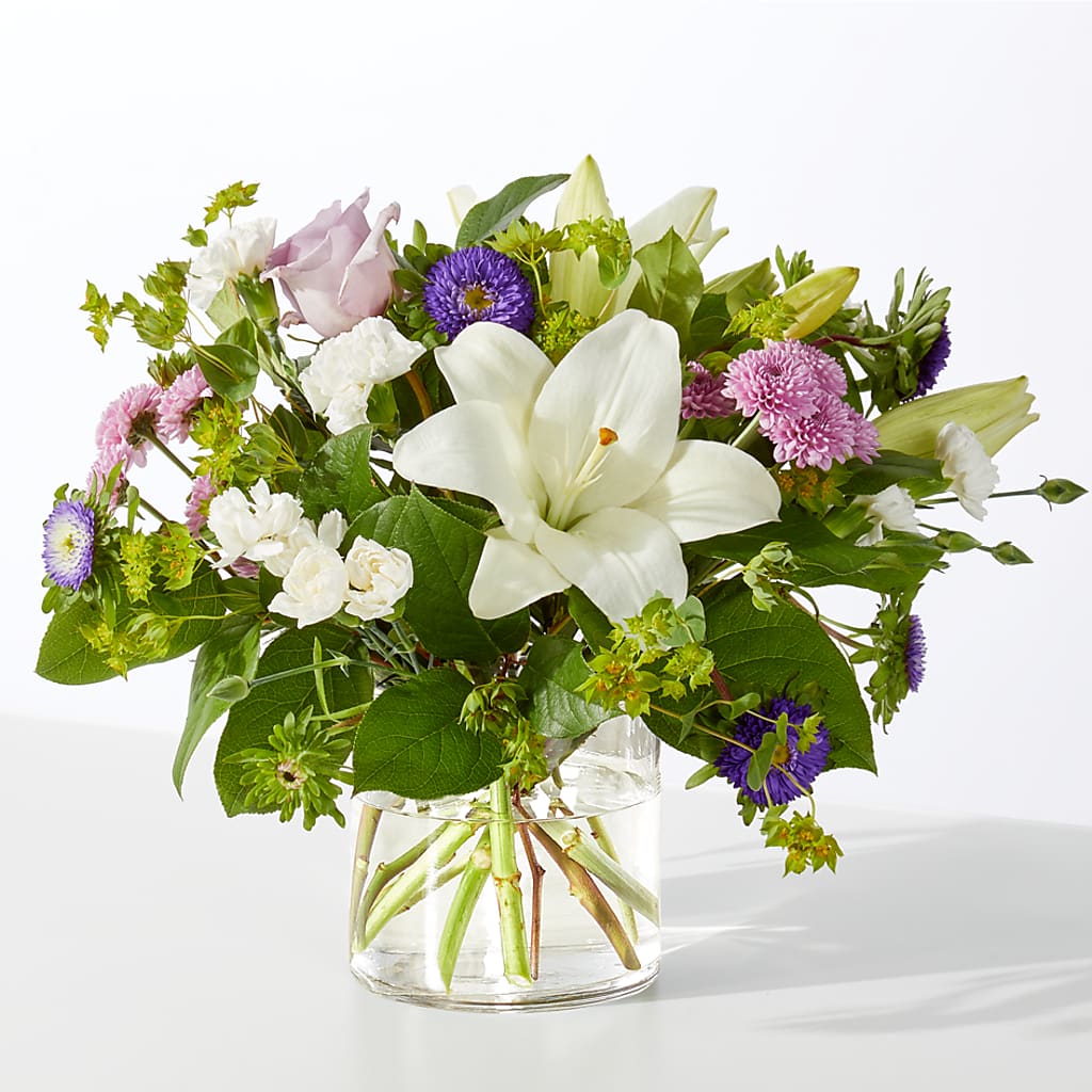lavender fields mixed flower bouquet April Showers Bouquet