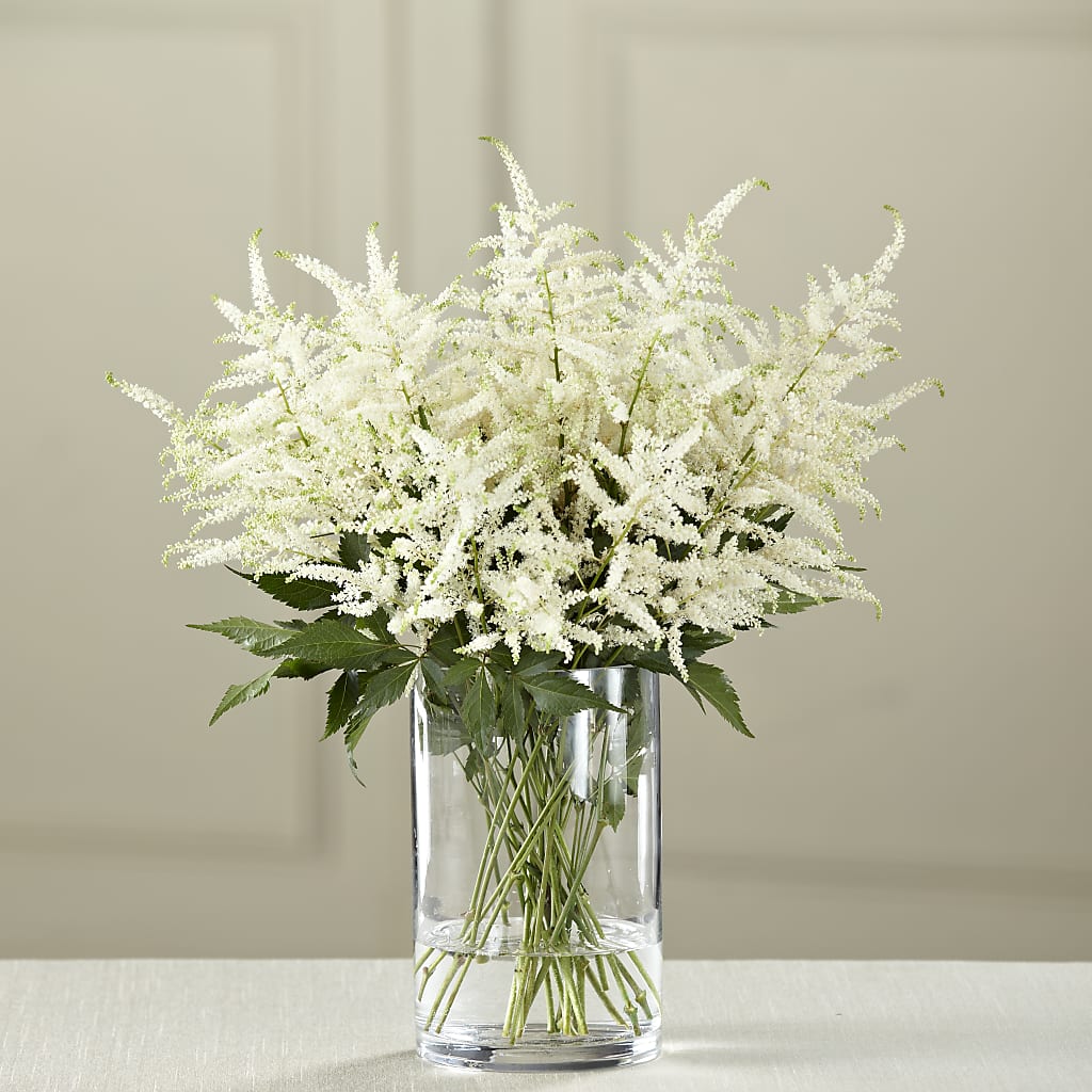 White Astilbe Bouquet – Taylor Florist, Billerica MA