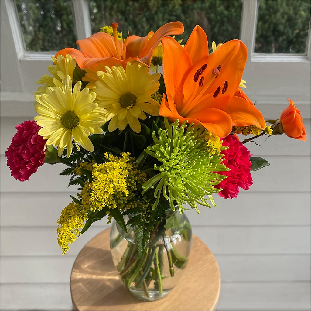 Bold & Bright – A Florist Original –  Taylor Florist, Billerica MA