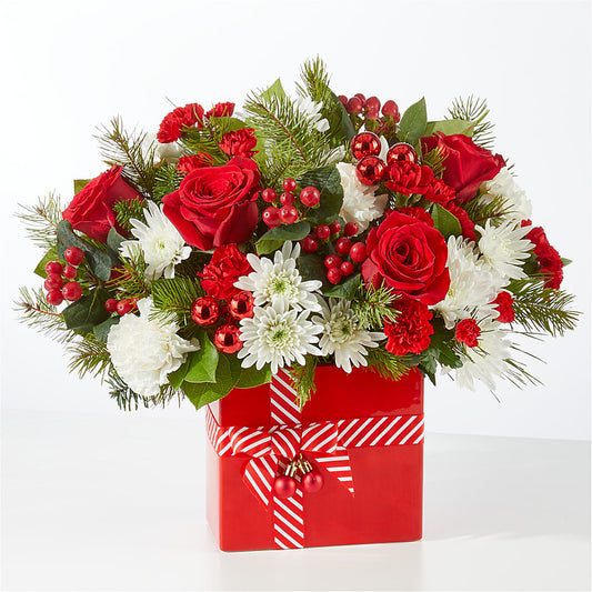 Presents Under the Tree Bouquet –  Taylor Florist, Billerica MA