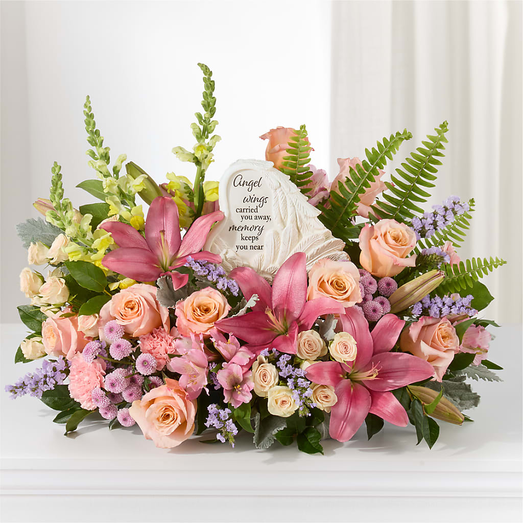Gentle Light Arrangement –  Taylor Florist, Billerica MA