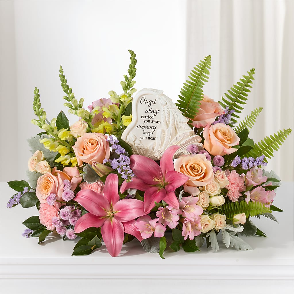 Gentle Light Arrangement –  Taylor Florist, Billerica MA