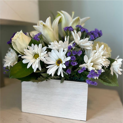 Beyond Blue Box Bouquet –  Taylor Florist, Billerica MA