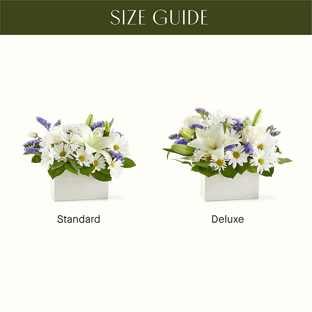 Beyond Blue Box Bouquet –  Taylor Florist, Billerica MA